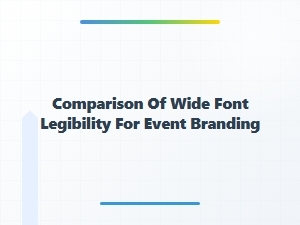 Grotesque and Humanist Sans-Serif Fonts in Event Branding